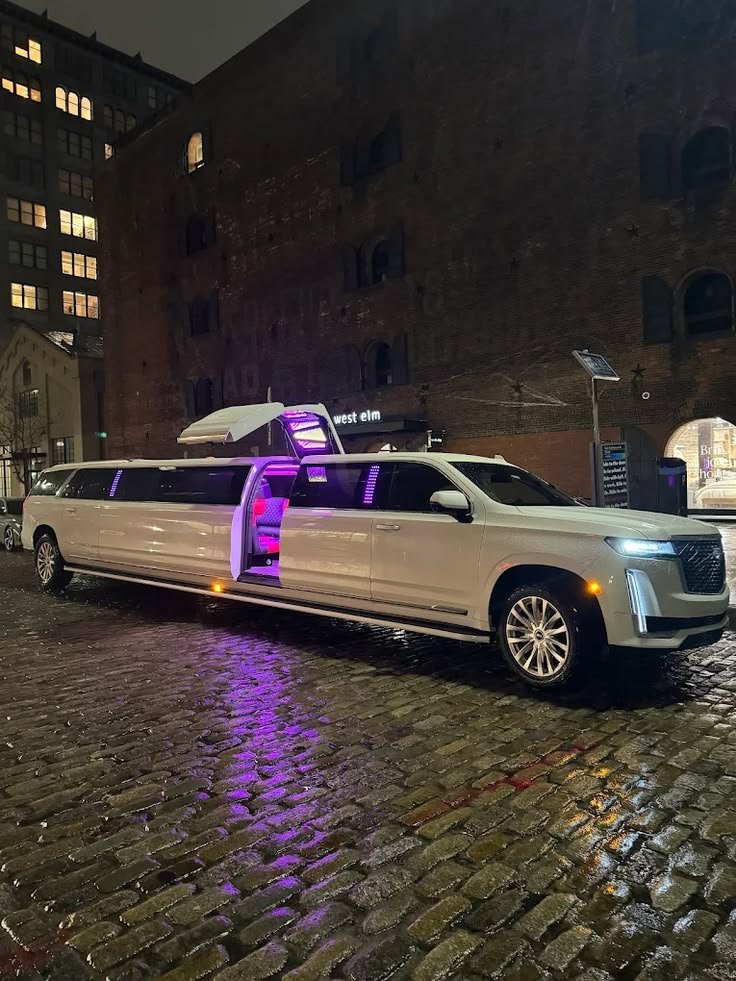 Stretch limousine for special events