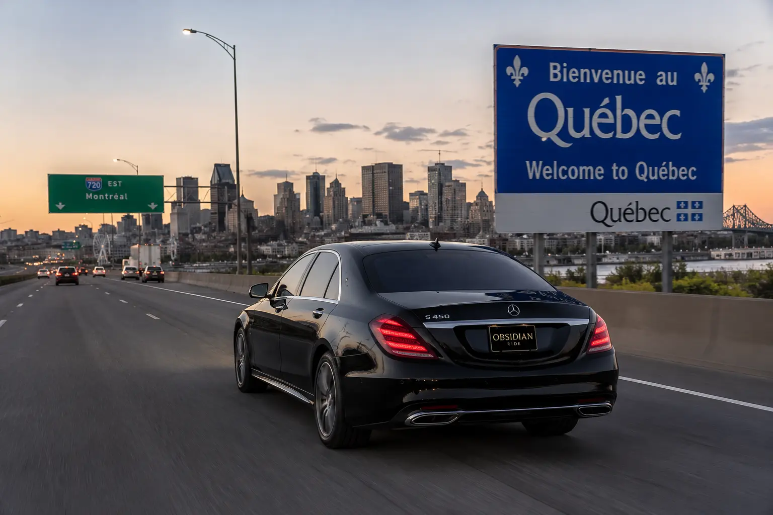 Toronto Montreal chauffeur service