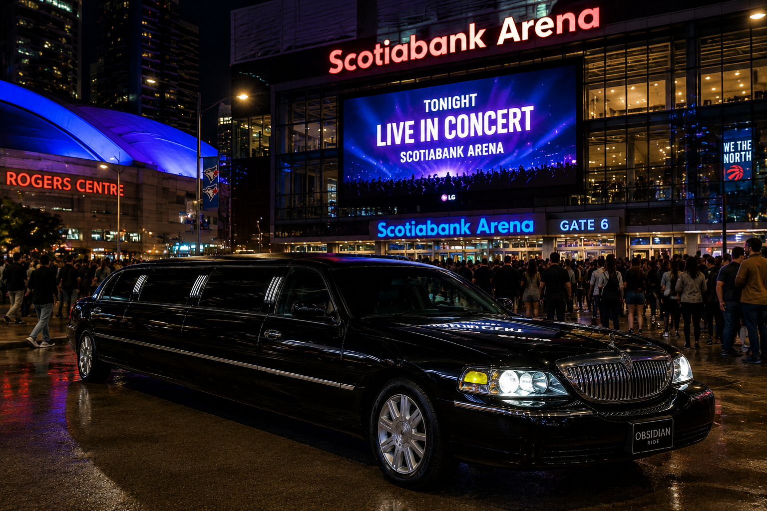 Toronto concert limo service