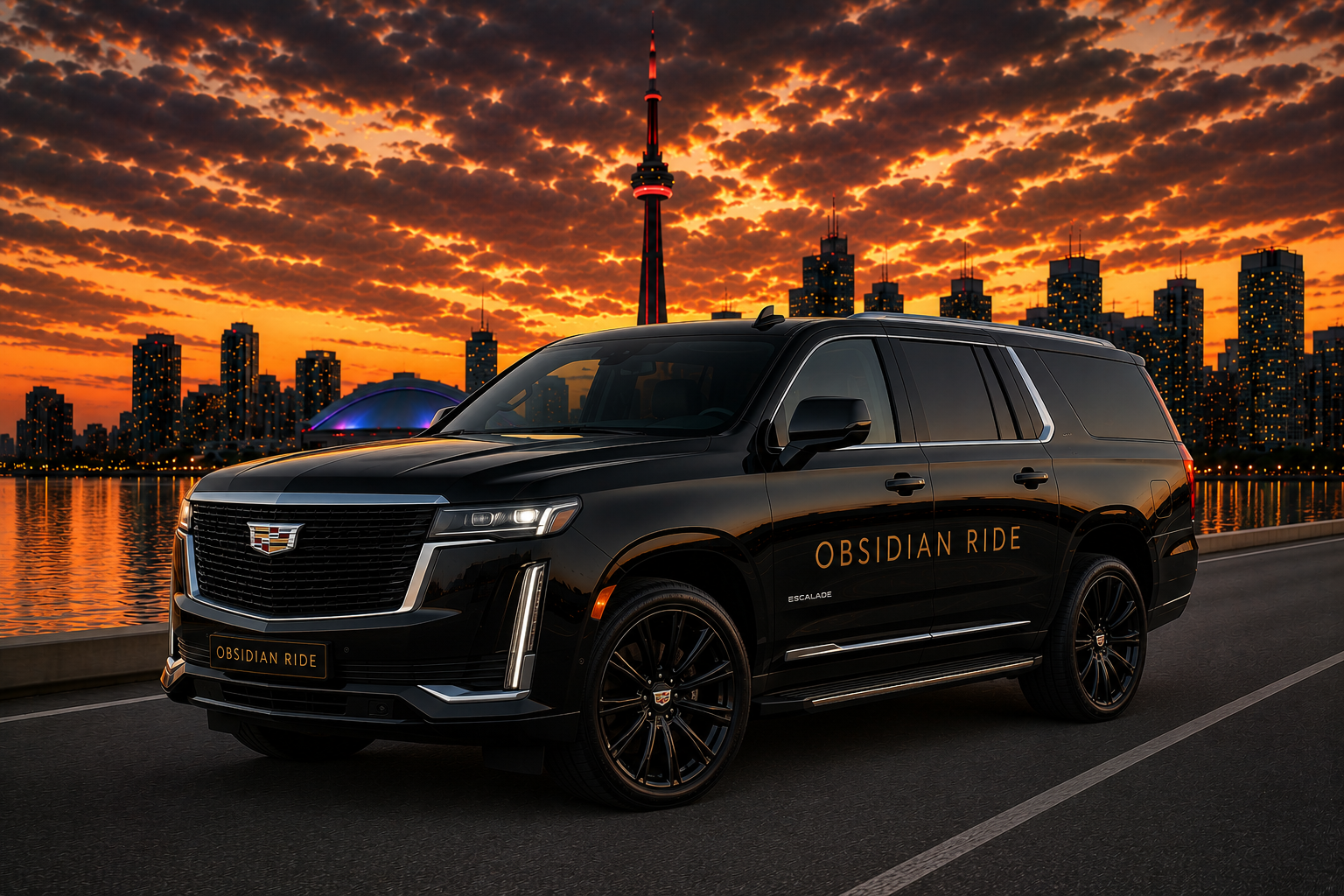 Cadillac Escalade ESV VIP chauffeur SUV in Toronto