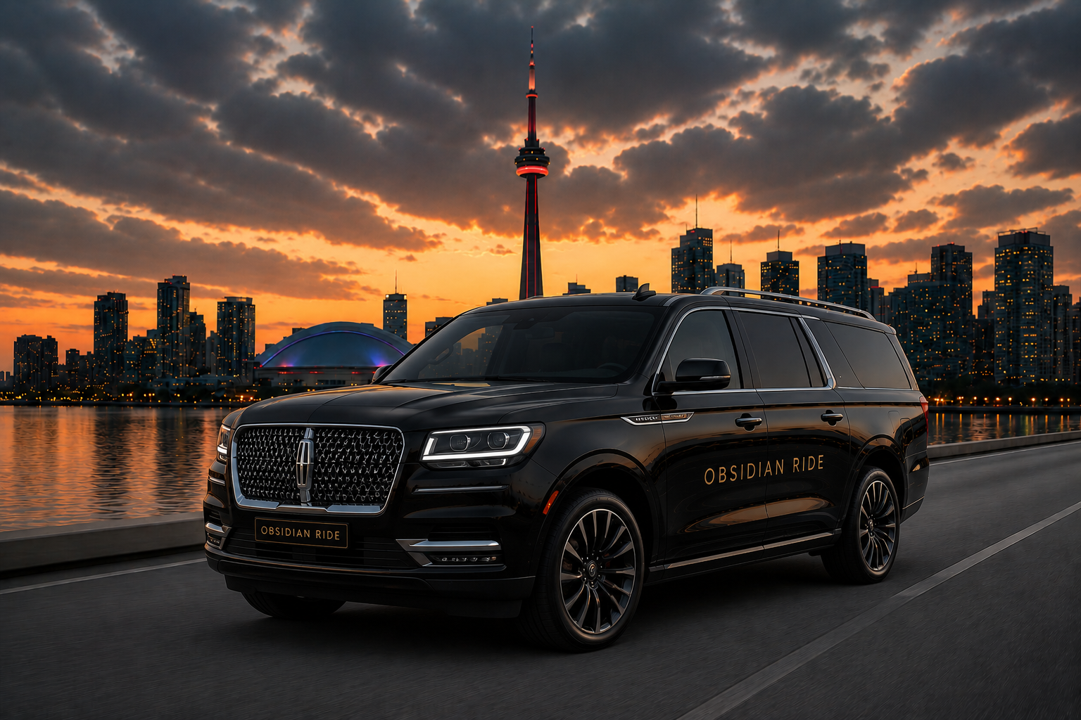 Lincoln Navigator L luxury SUV for Toronto airport and family transfers