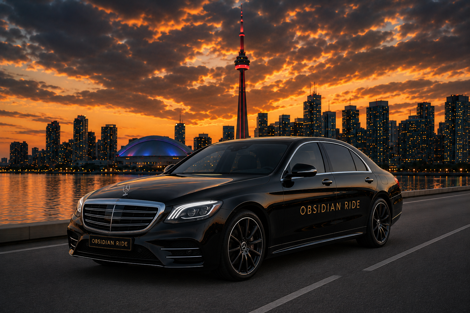 Mercedes-Benz S-Class executive sedan for Toronto chauffeur service